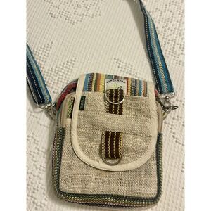 Himalayan Hemp Purse Cross Body Bag  Hippie Boho Retro Pouch Travel Festival
